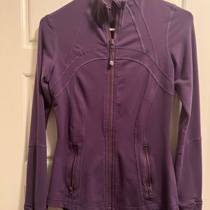 Lululemon define jacket, size 6, purple